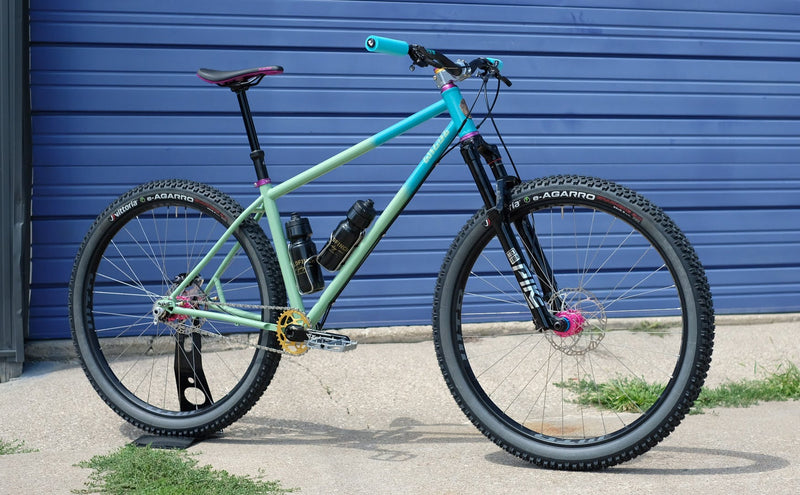 Custom Steel Hardtail from Goldfinch Cyclery
