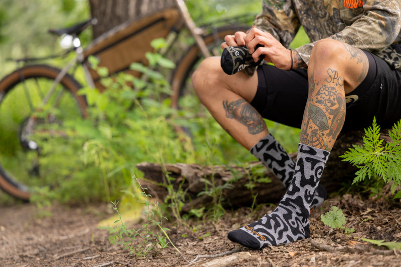 Aposematic Merino Wool Socks