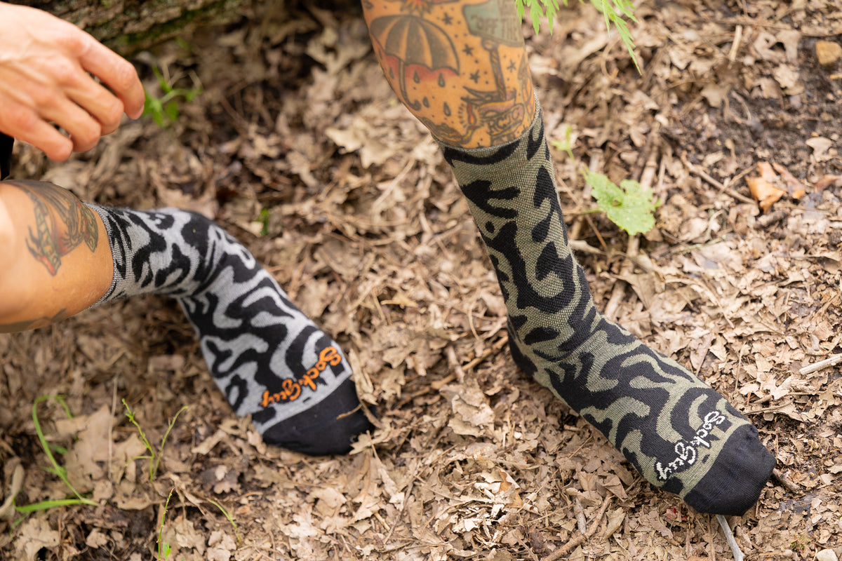 Aposematic Merino Wool Socks