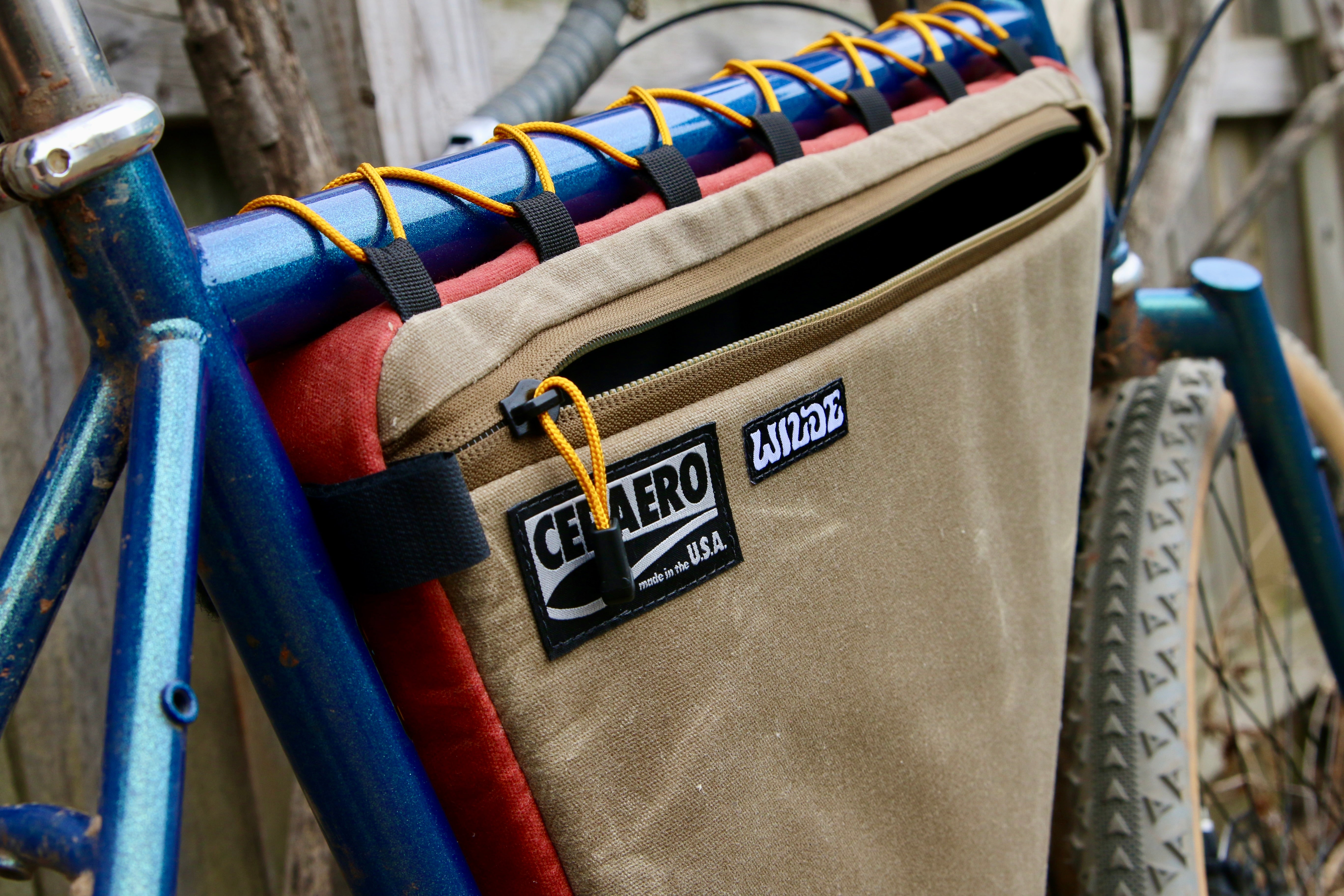 Rambler Cedaero Frame Bag – Wilde Bicycle Co.