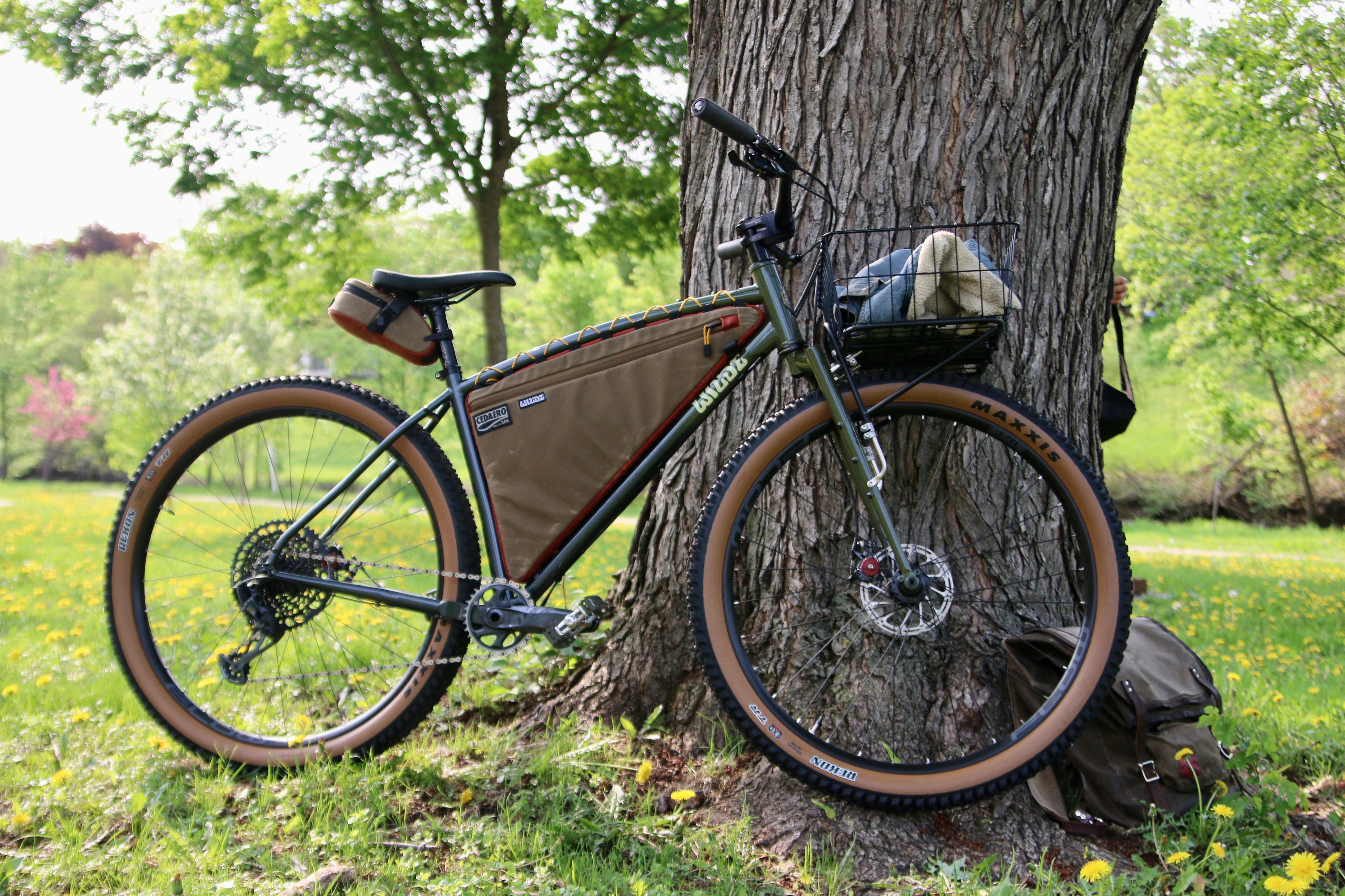Supertramp Cedaero Frame Bag – Wilde Bicycle Co.