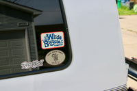 Frog Fisher Sticker
