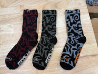 Aposematic Merino Wool Socks