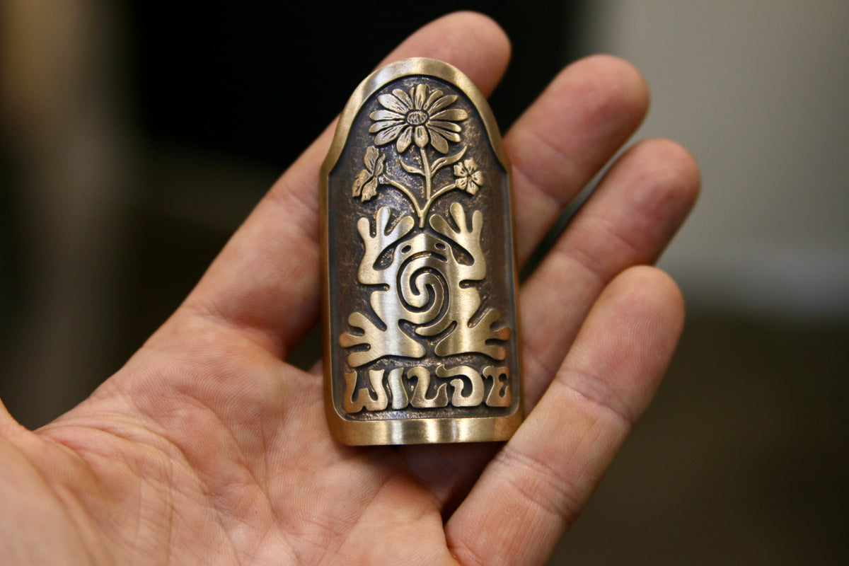 Frog Head Badge