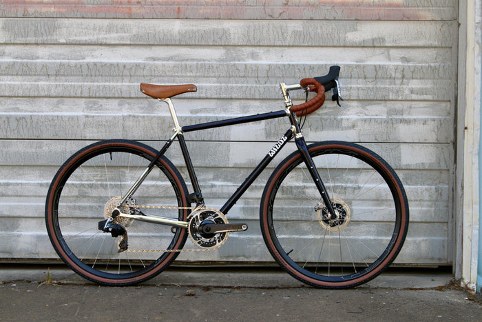 saddle to bar drop gravel bike Custom Drop Bar Frameset Deposit Steel