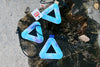 Blue Lug Triangle Reflector
