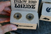 Yellow Bird Tanglewood Brass Bar End Plugs