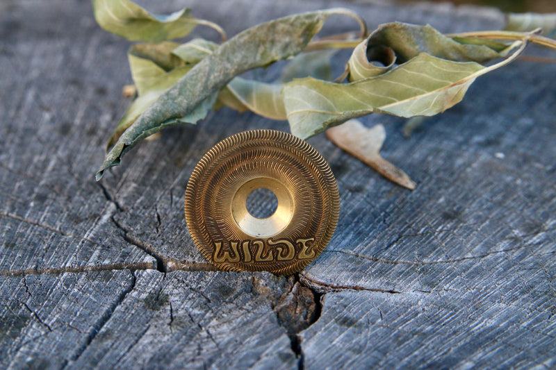 Yellow Bird Sweet Leaf Brass Top Cap