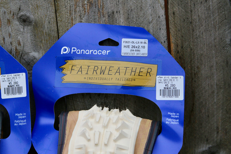 パーツ FAIRWEATHER* dirt lander tire (ivory) FAIRWEATHER* dirt lander tire (ivory) - BLUE LUG GLOBAL ONLINE STORE
