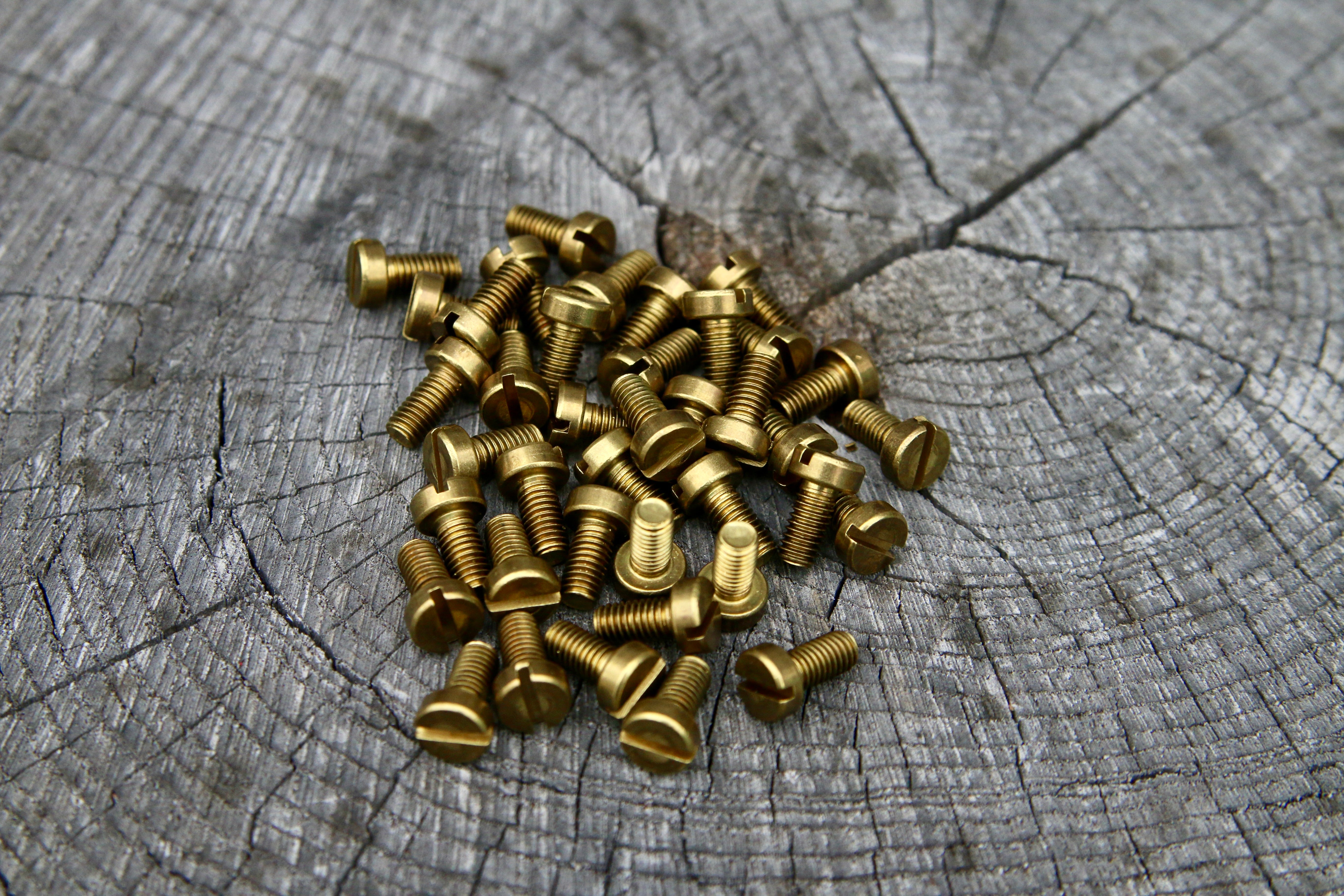Brass Water Bottle Bolts
