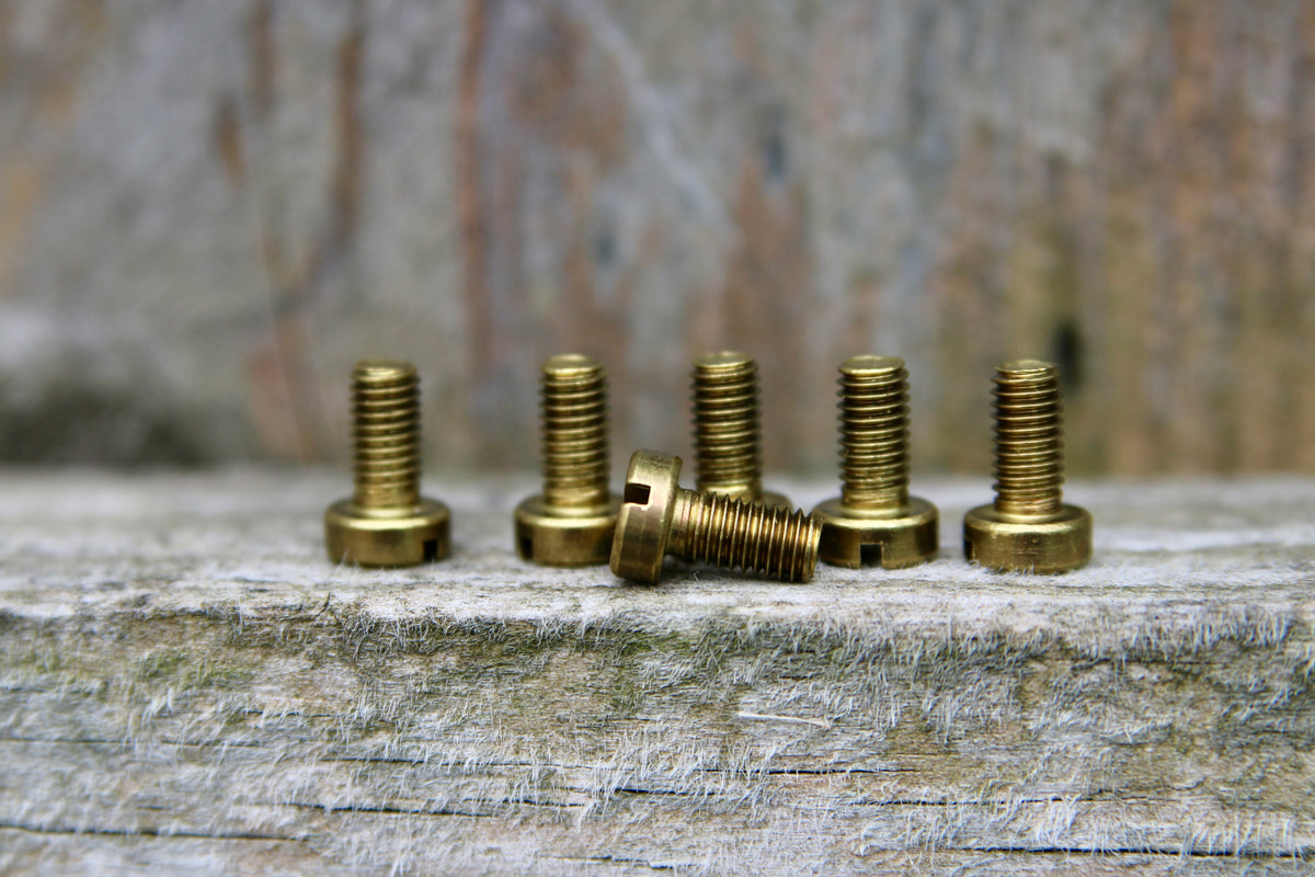 Blue Lug Brass Water Bottle Bolts