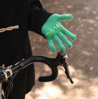 Blue Lug Merino Wool Gunte Gloves