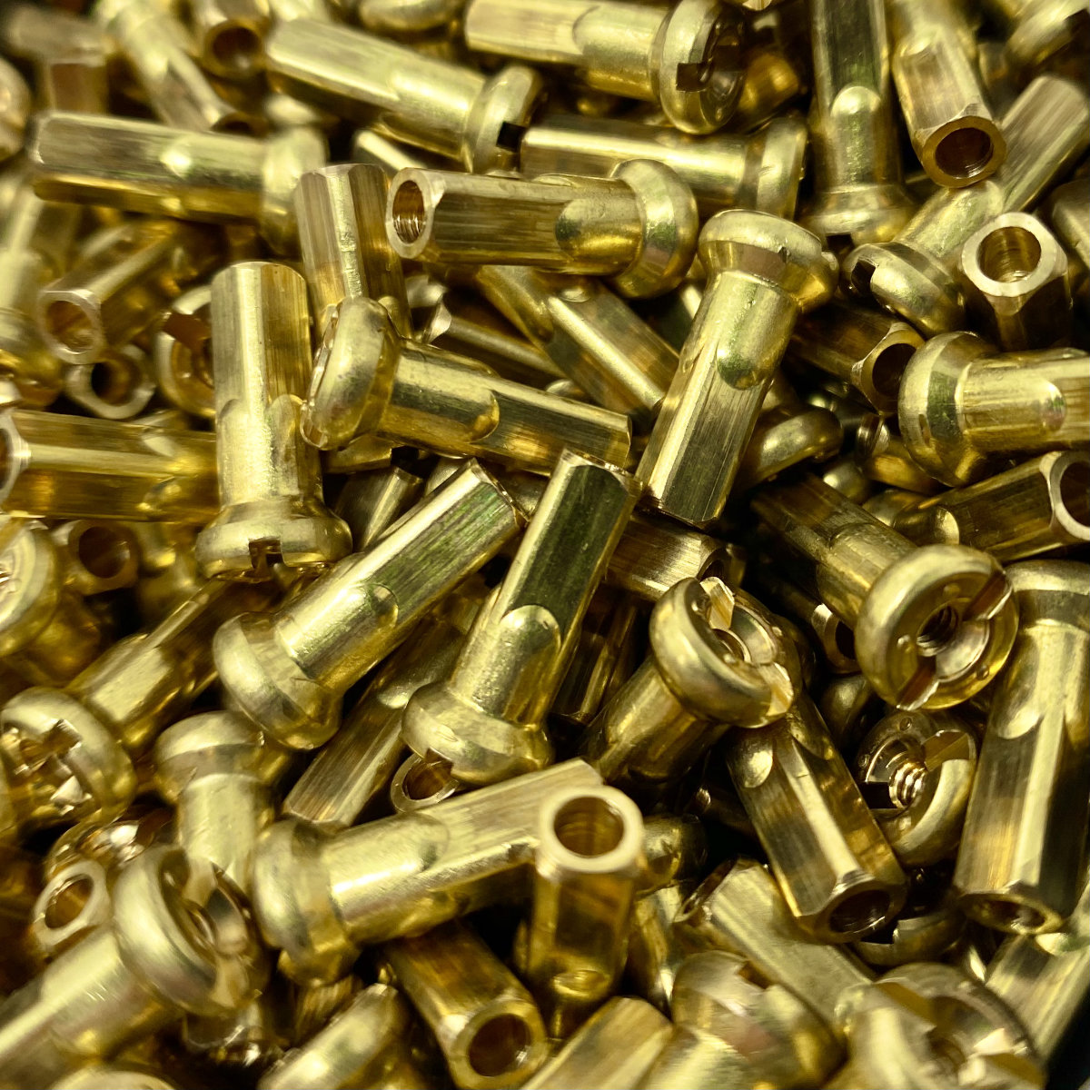 Raw Brass Nipple