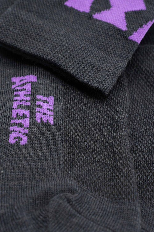 Wilde X The Athletic Wizard Font Socks