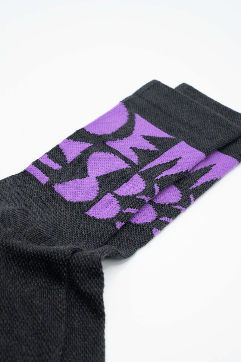 Wilde X The Athletic Wizard Font Socks