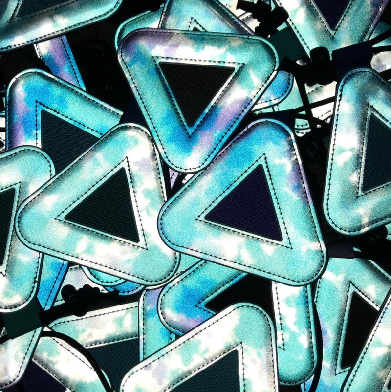 Blue Lug Triangle Reflector